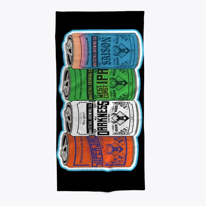 Whitetail Brewing Beach Towel