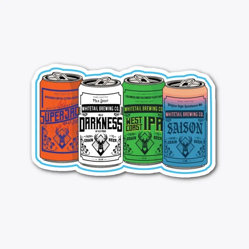 Whitetail Brewing 4 Pack