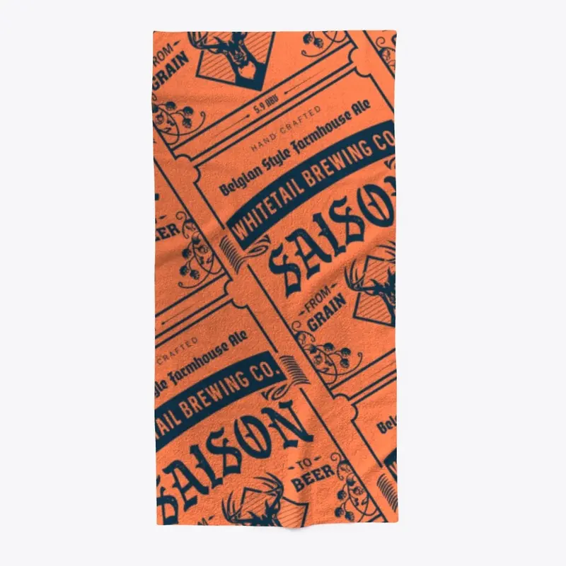 Whitetail Brewing SAISON BEACH TOWEL